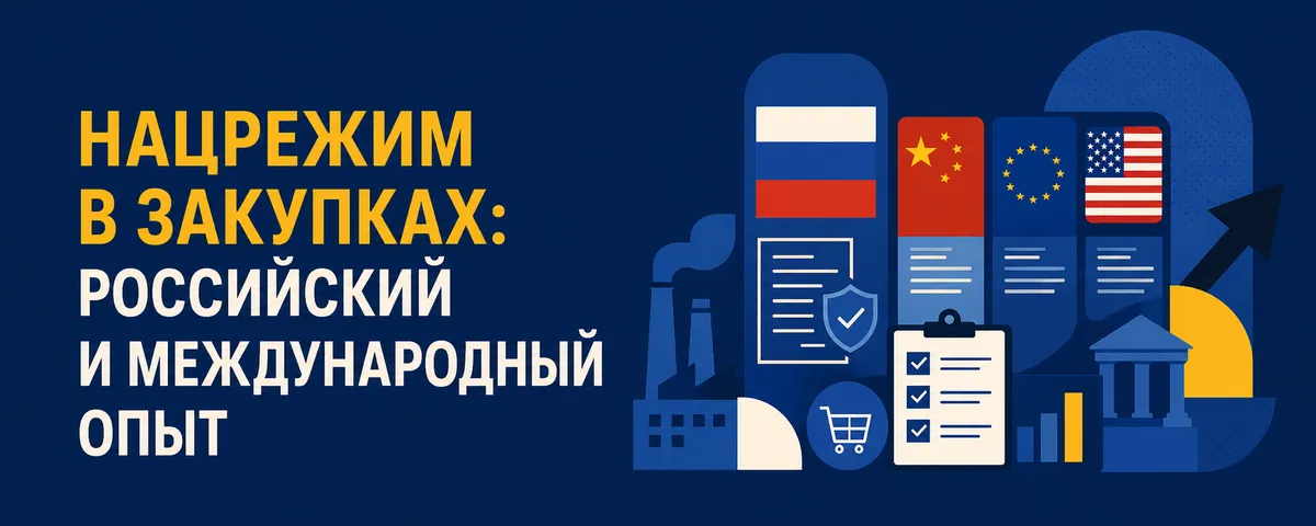 Нацрежим в закупках: российский и международный опыт